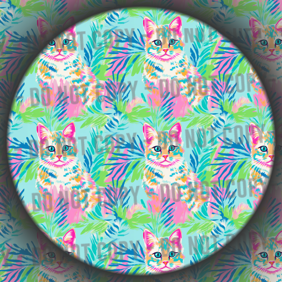 AI - Watercolour Cats - 6