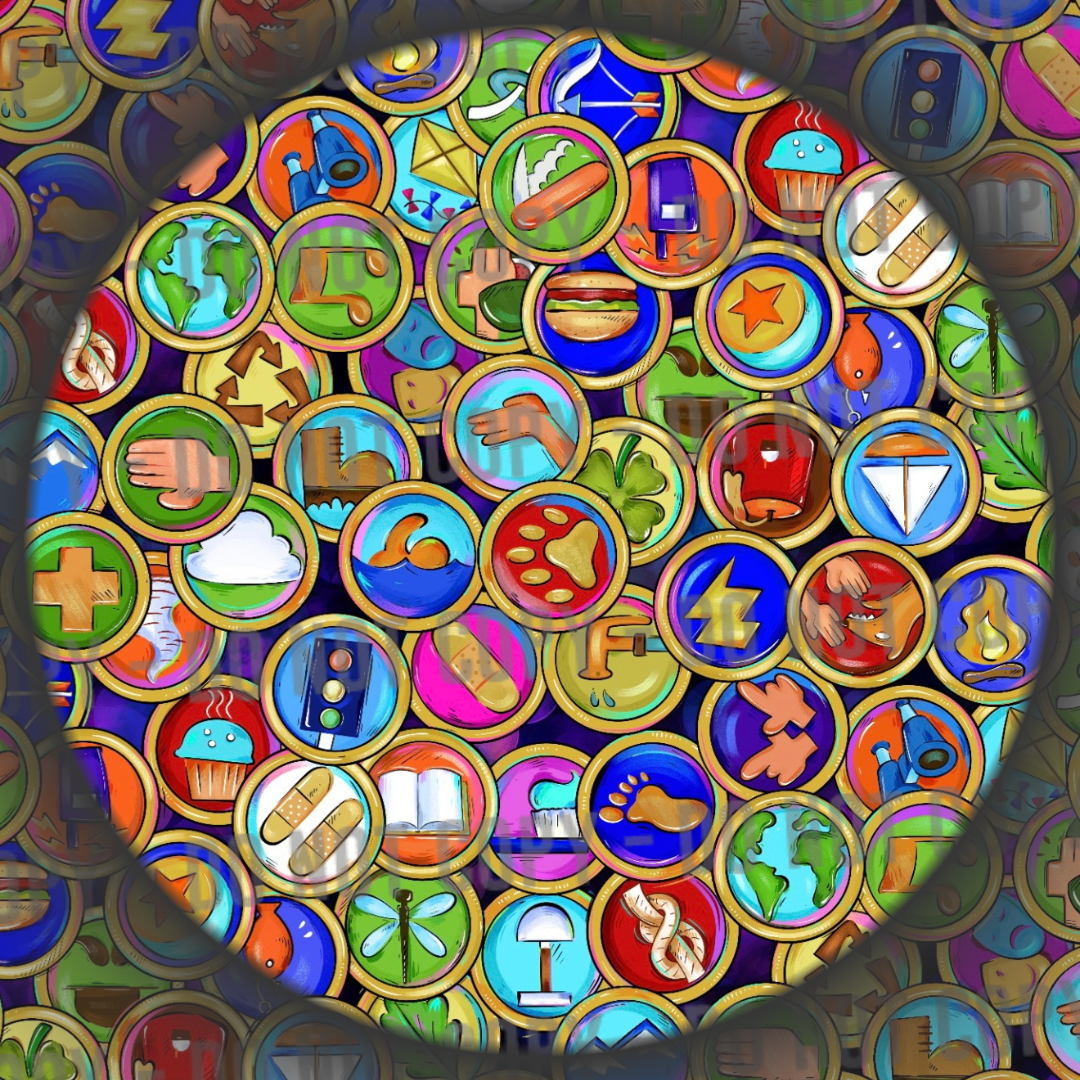 Adventure Badges - Dark