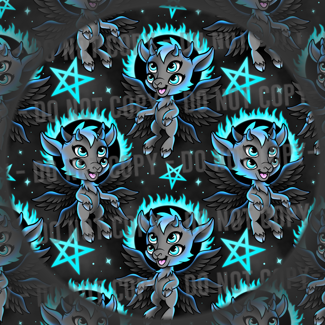 Angel Goats - Grey Blue