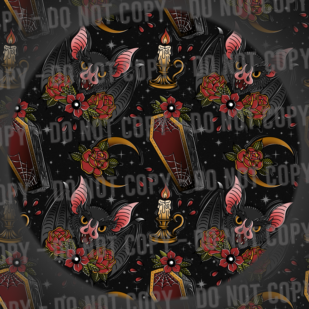 Bat Tattoos - Charcoal