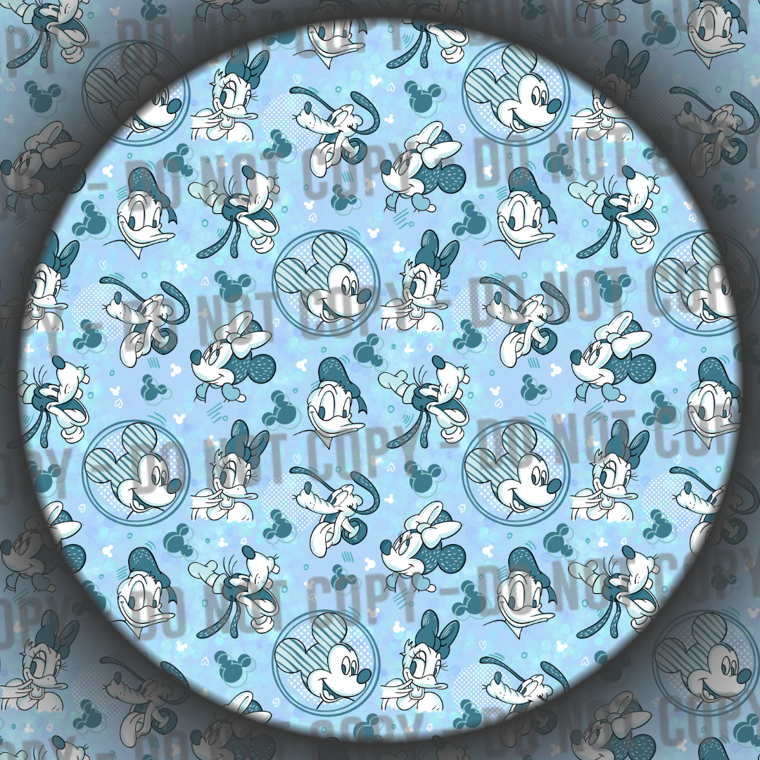 Blue Mouse & Friends