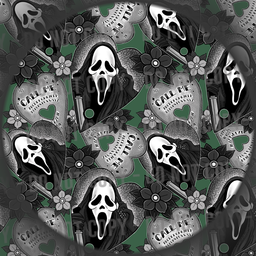 Call Me - Green & Grey