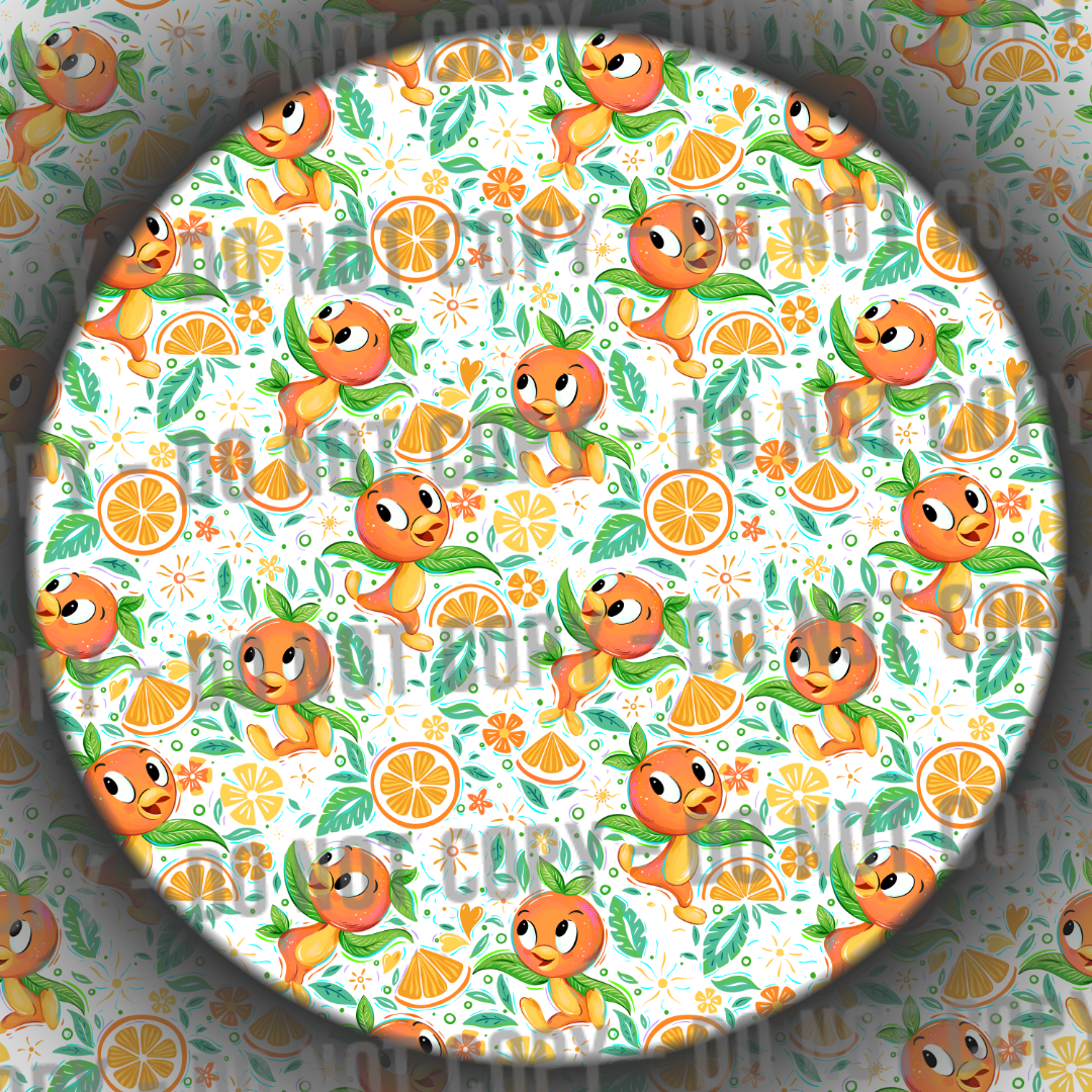 Clear Vinyl - Orange Bird