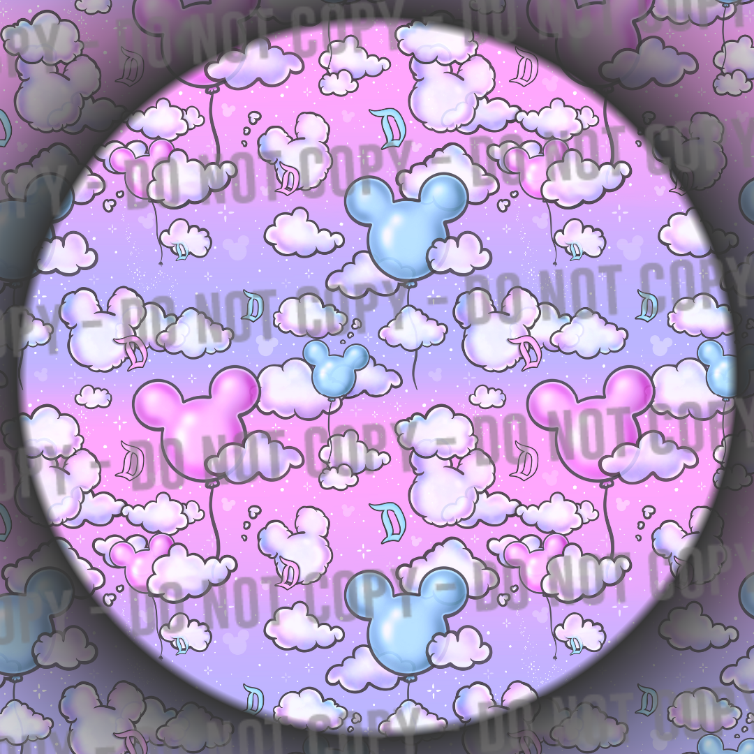 Co-Ord - Cute Castle - Pink