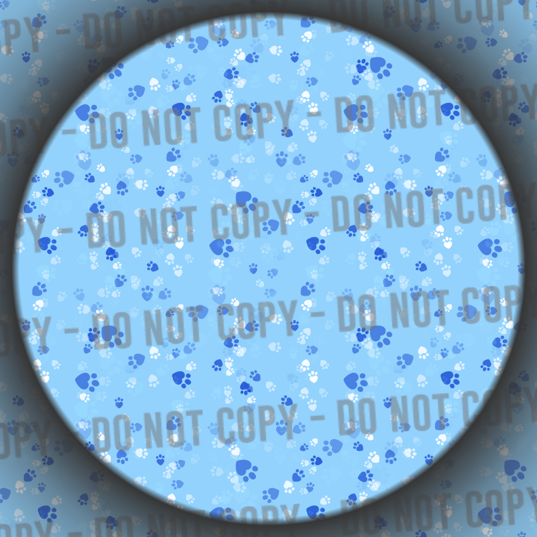 Co-Ord - Cute Dogs - Sky Blue