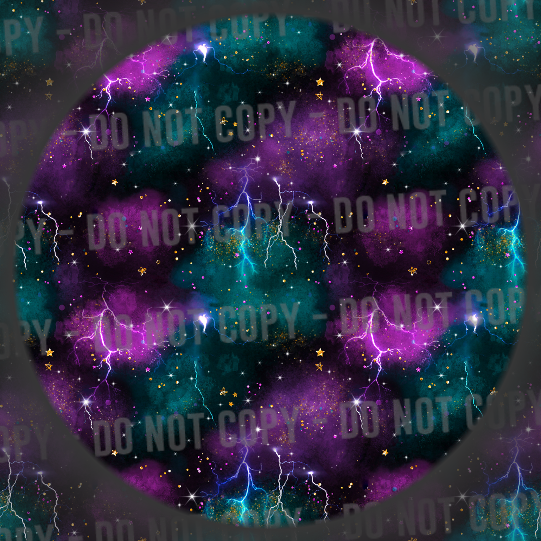 Co-Ord - Ring - Purple & Teal