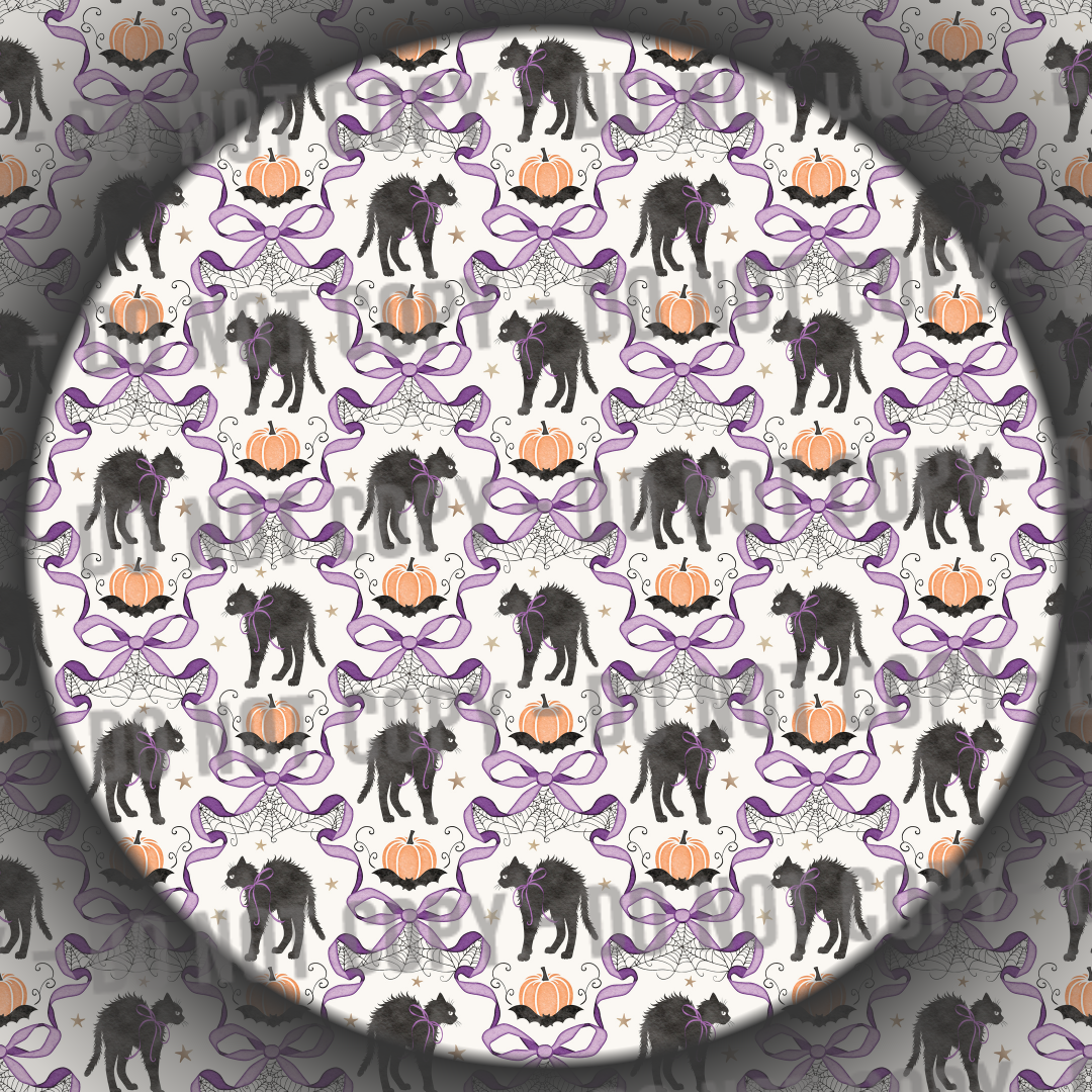 Coquette Halloween Cats - 2