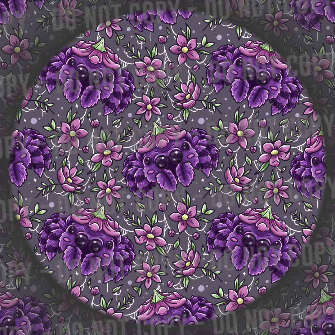 Cute Floral Spider - 3
