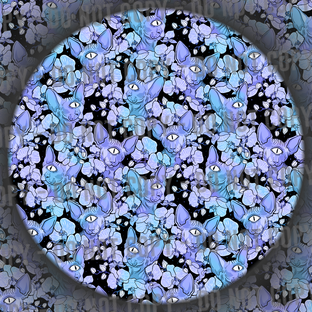 Cyclops Kitty - Blue