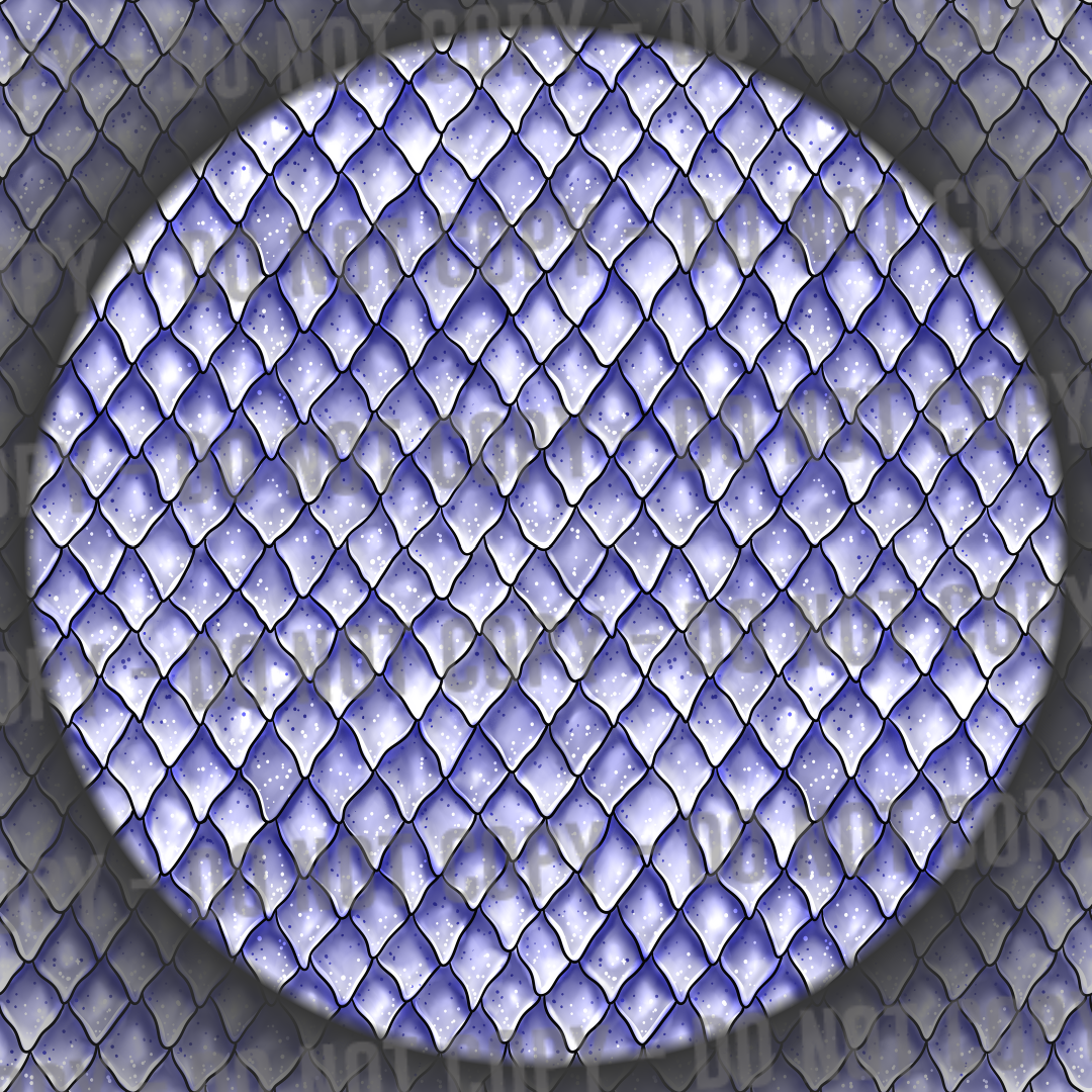 Dragon Scales - Lavender Blue