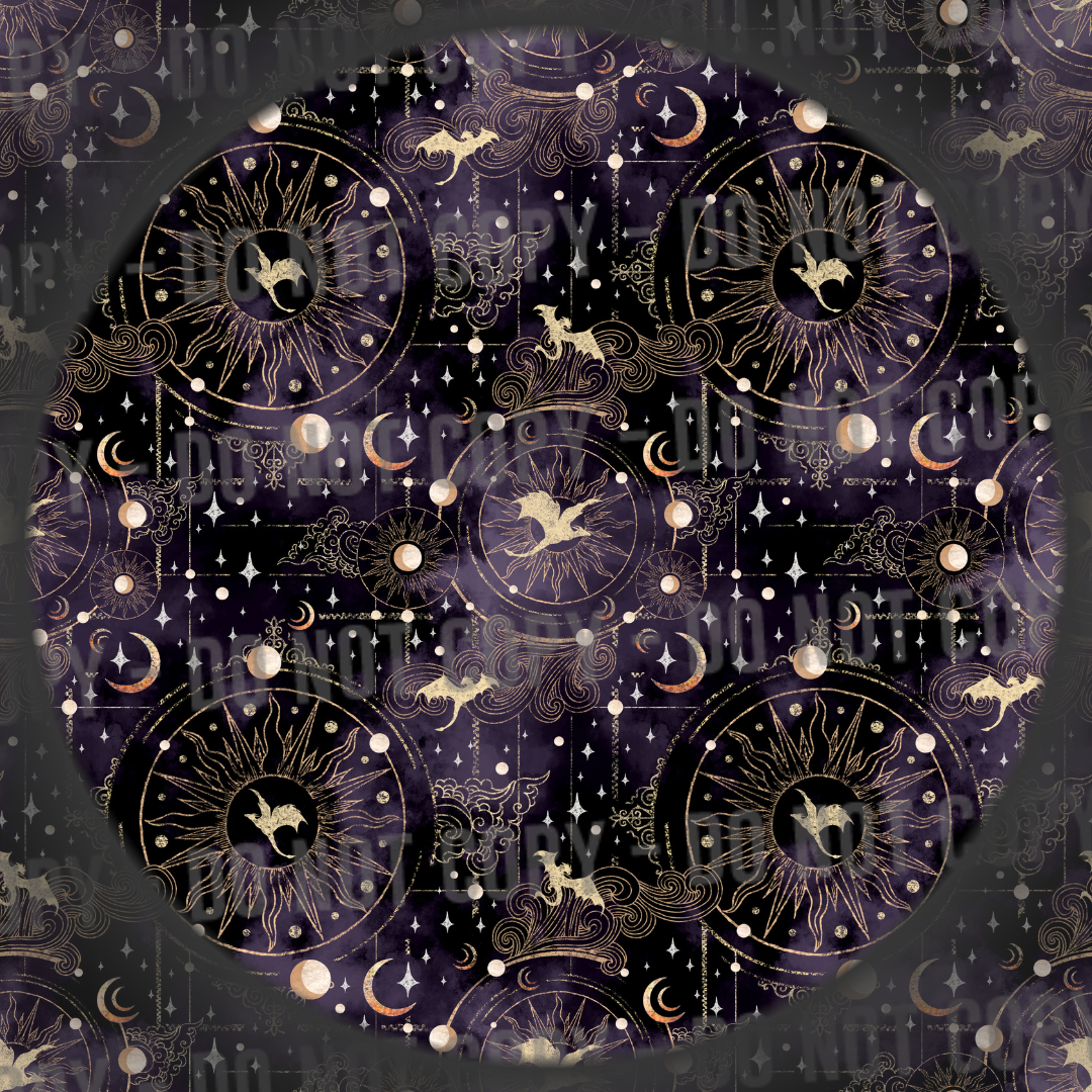 Dragons - Dark Purple