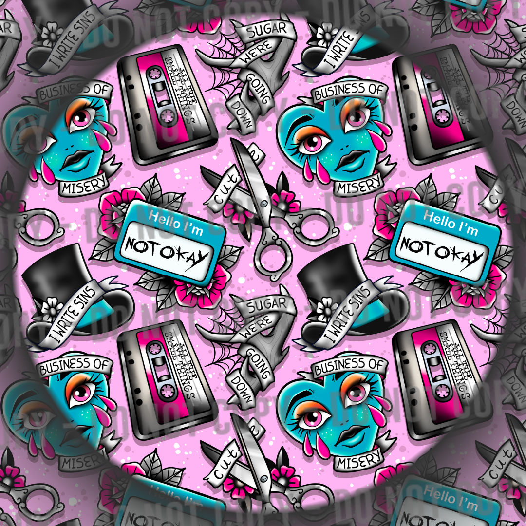 Emo Tattoos - Pink
