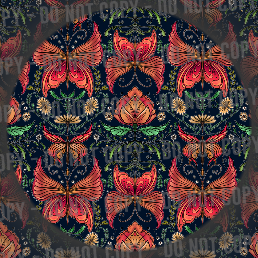 Floral Butterflies - 2