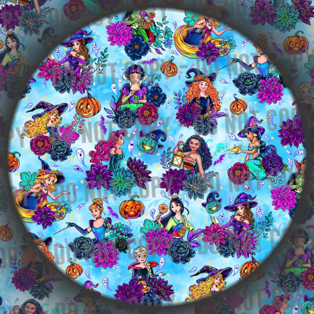 Floral Halloween Princess - 1
