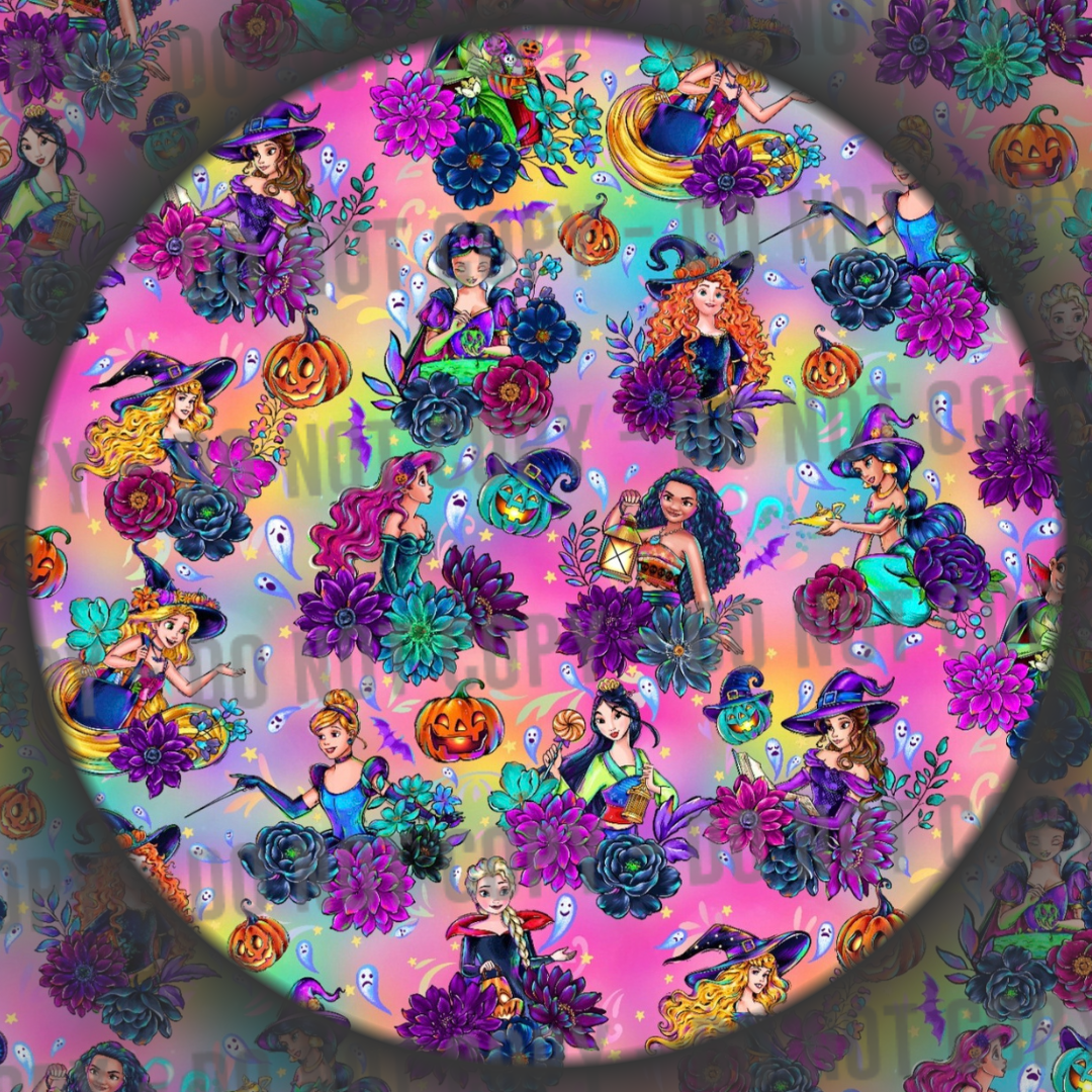 Floral Halloween Princess - 2