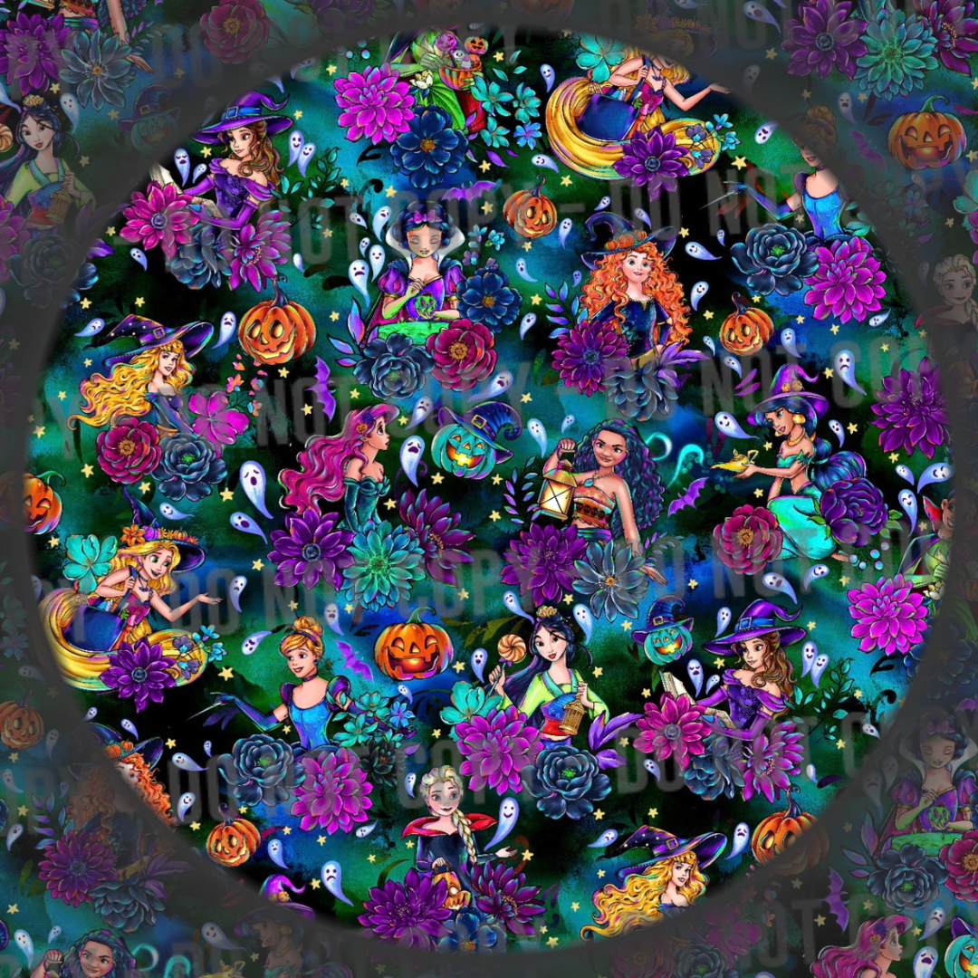 Floral Halloween Princess - 4