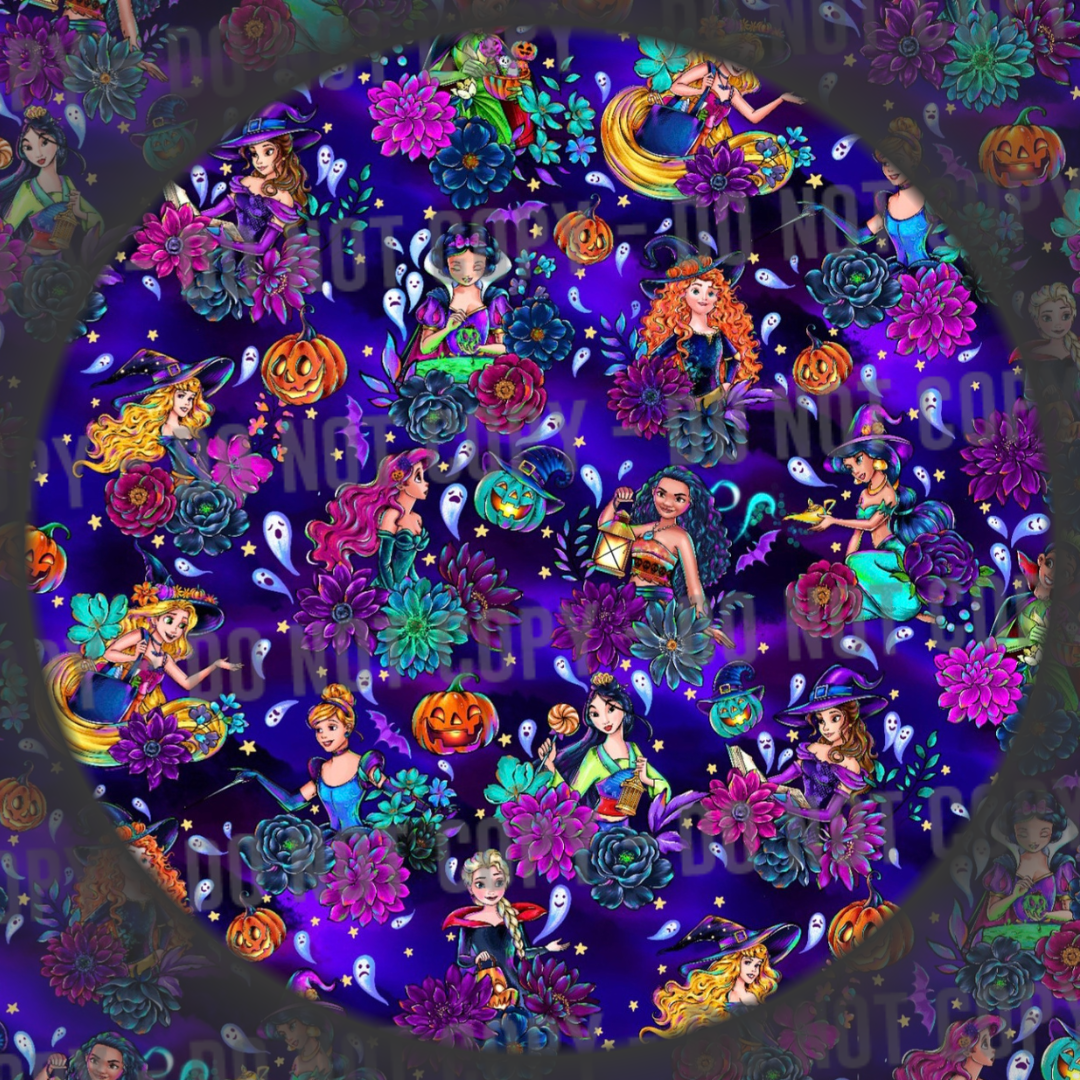 Floral Halloween Princess - 5
