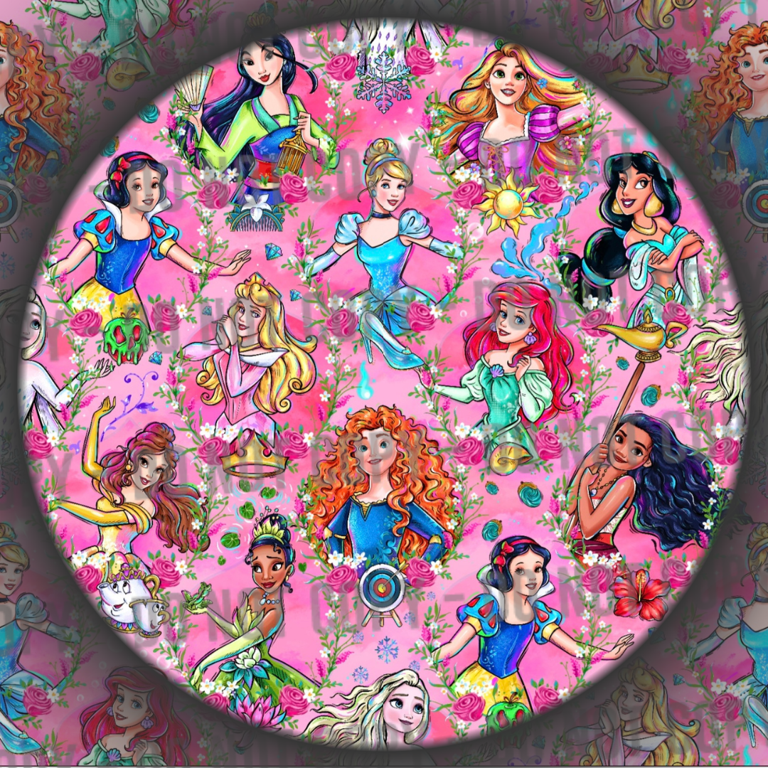 Flower Power Princess - Pink