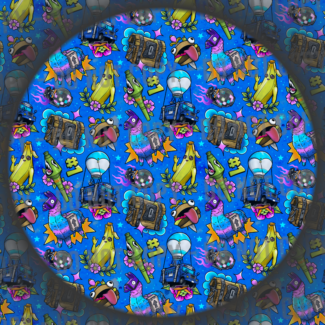 Fort Tattoos - Dark Blue