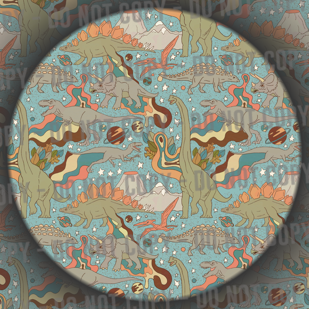 Funky Dinosaur - Blue