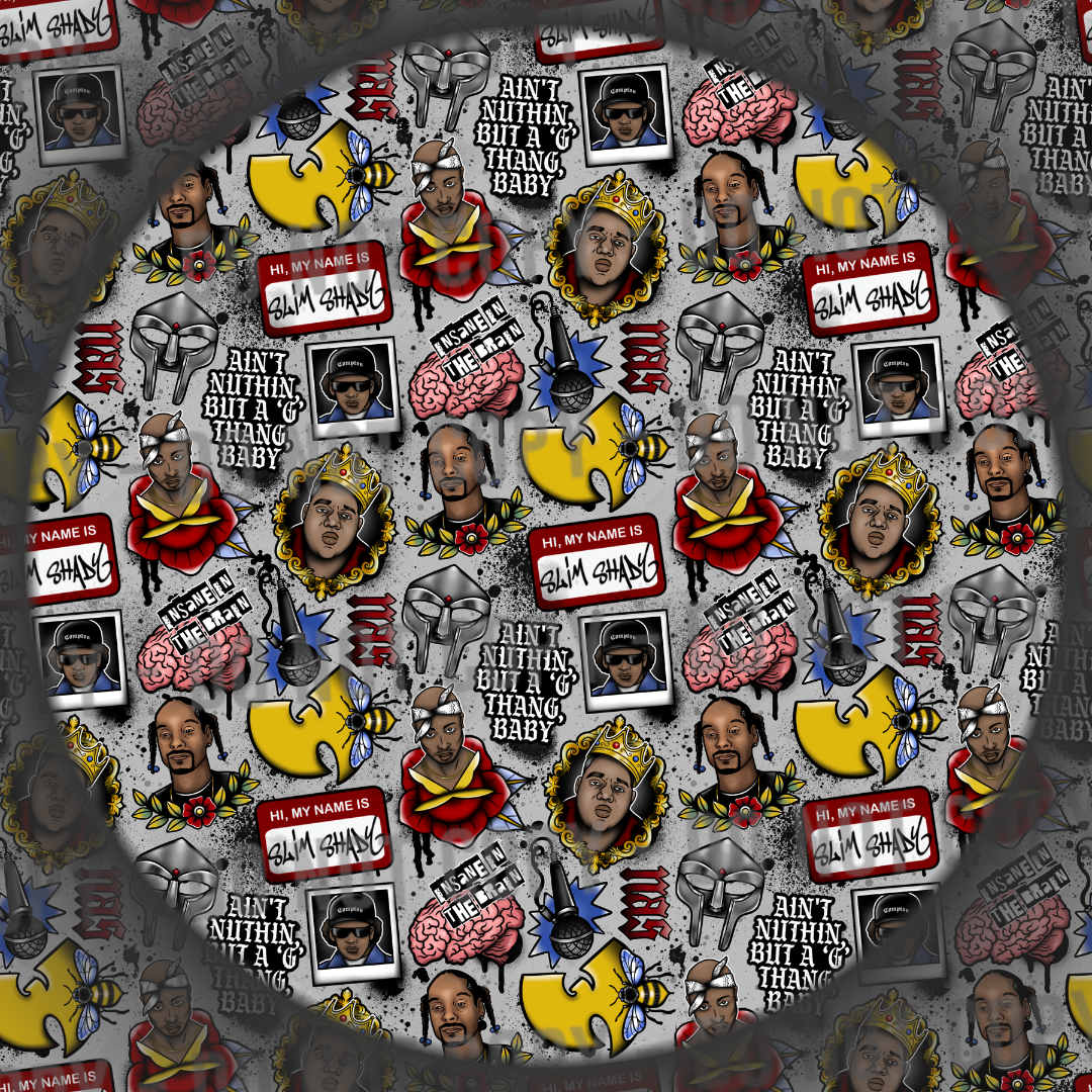 Hip Hop Tattoos - Grey