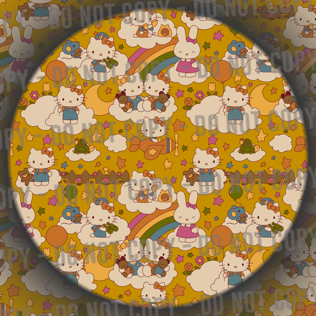 Kitty & Friends - Mustard
