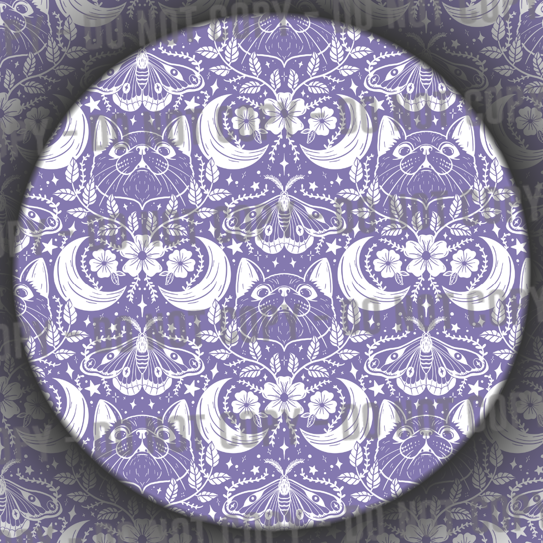 Moon Cat - Purple