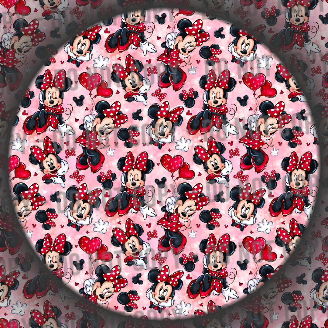 Polka Dot Mouse - Pink