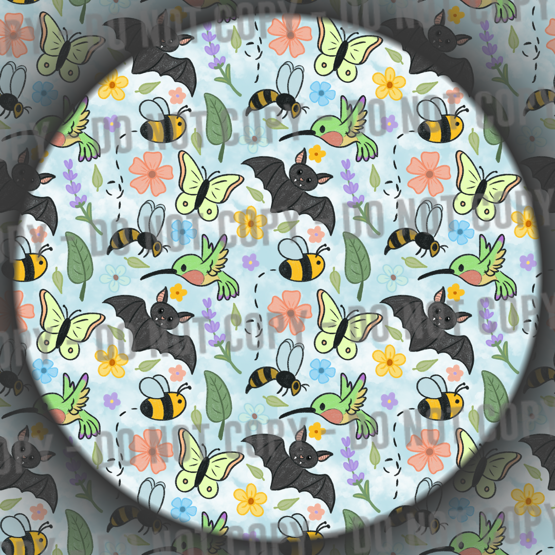 Pollinators - Blue