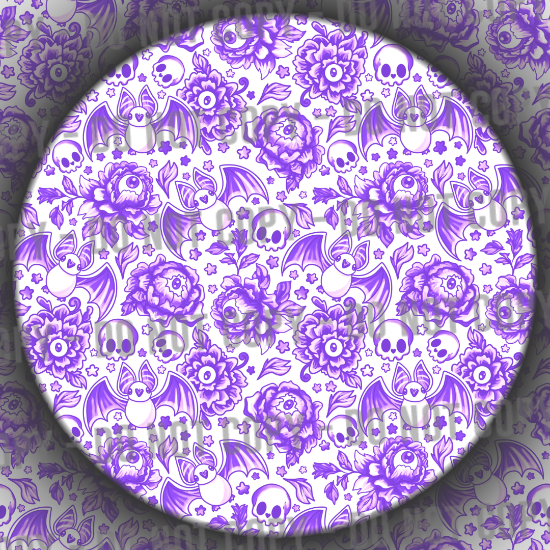 Porcelain Bats - Purple