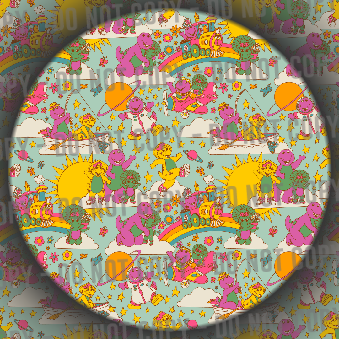 Purple Dinosaur & Friends - 1