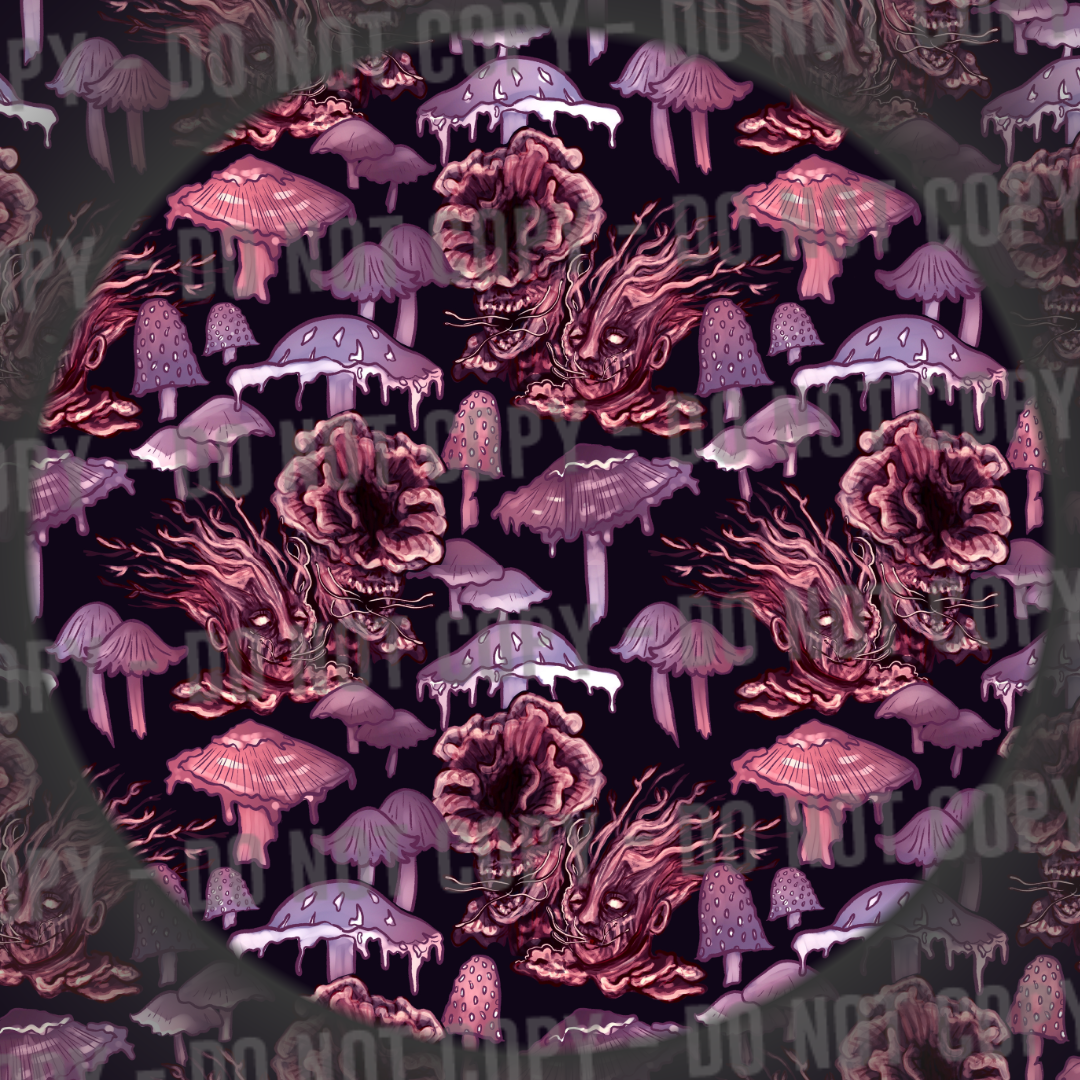 Purple Fungi Zombies