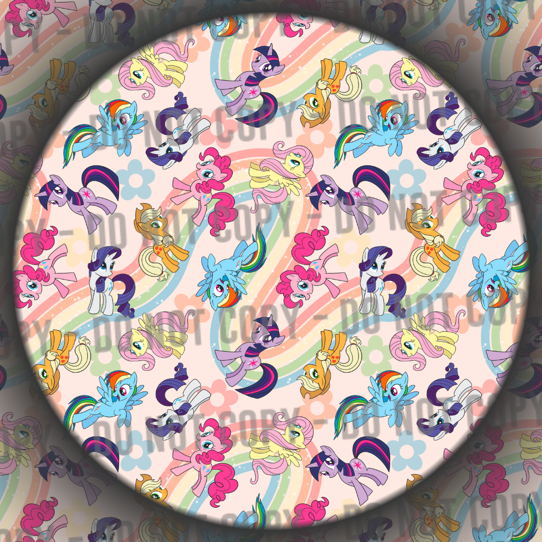Rainbow Ponies