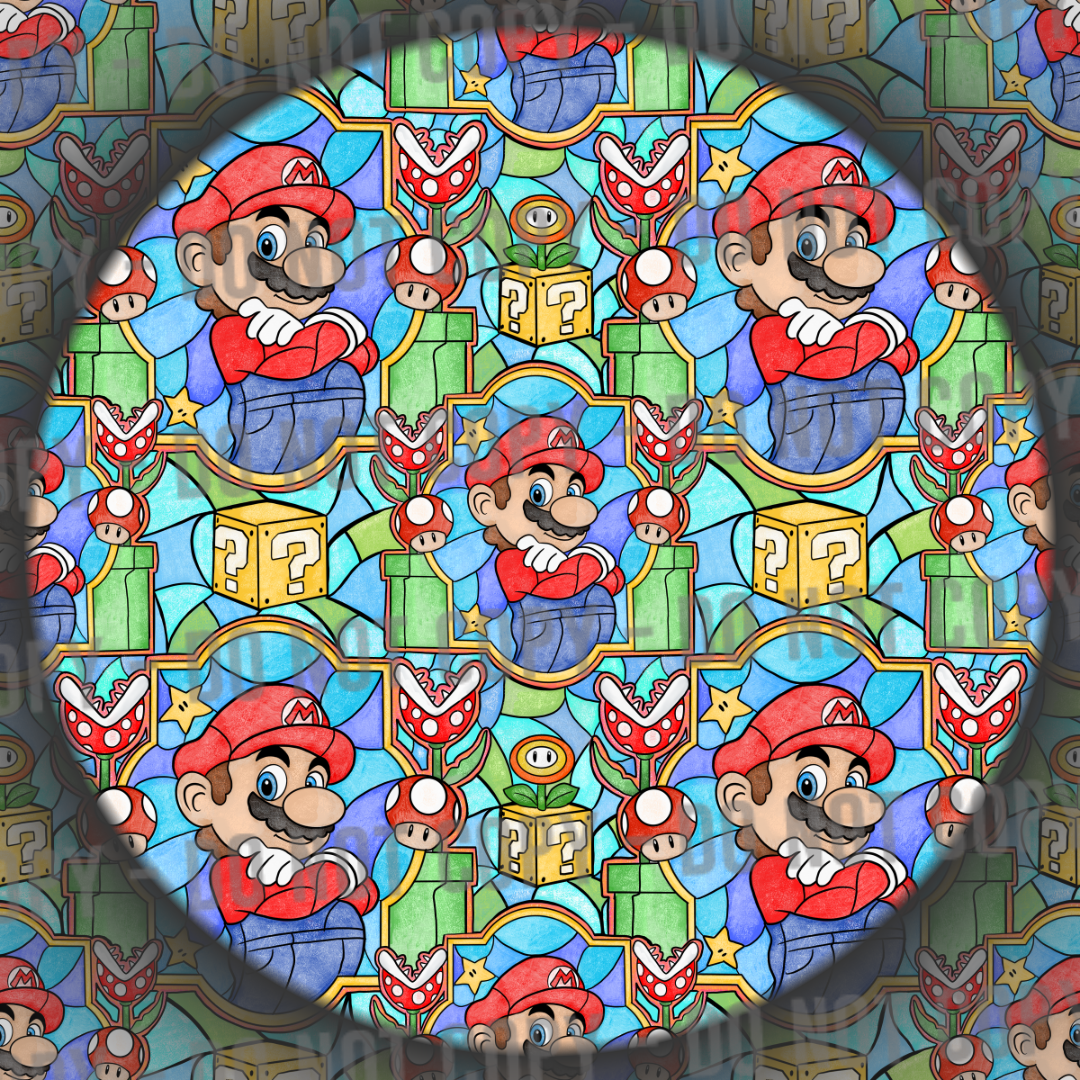 Red Plumber Glass
