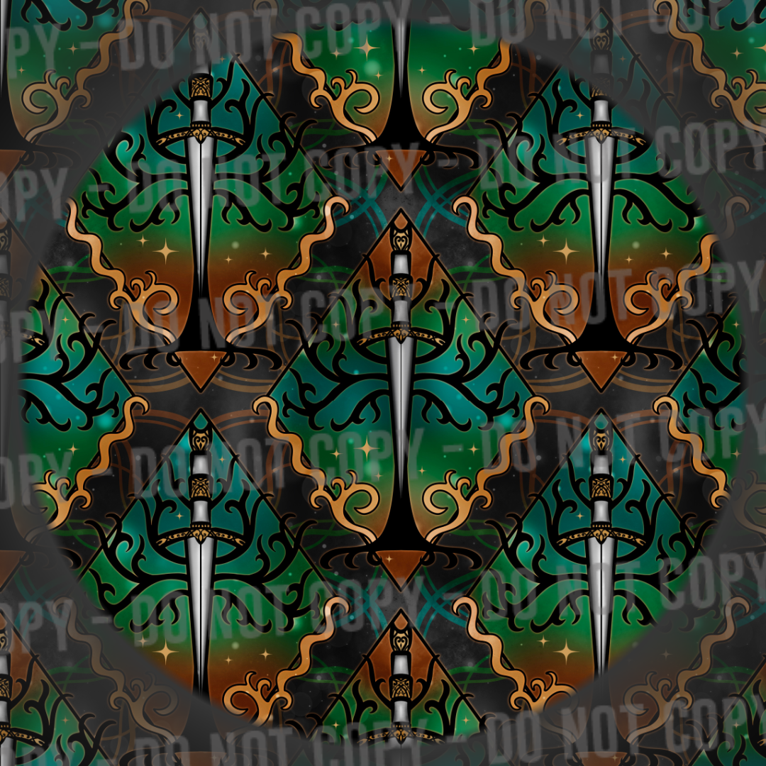 Ring Dagger - Green