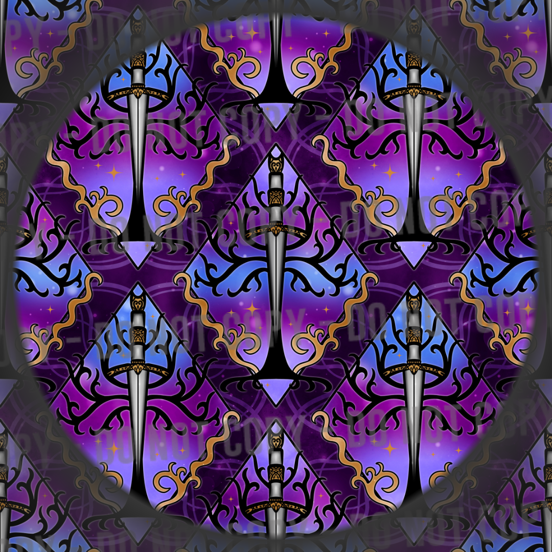 Ring Dagger - Purple