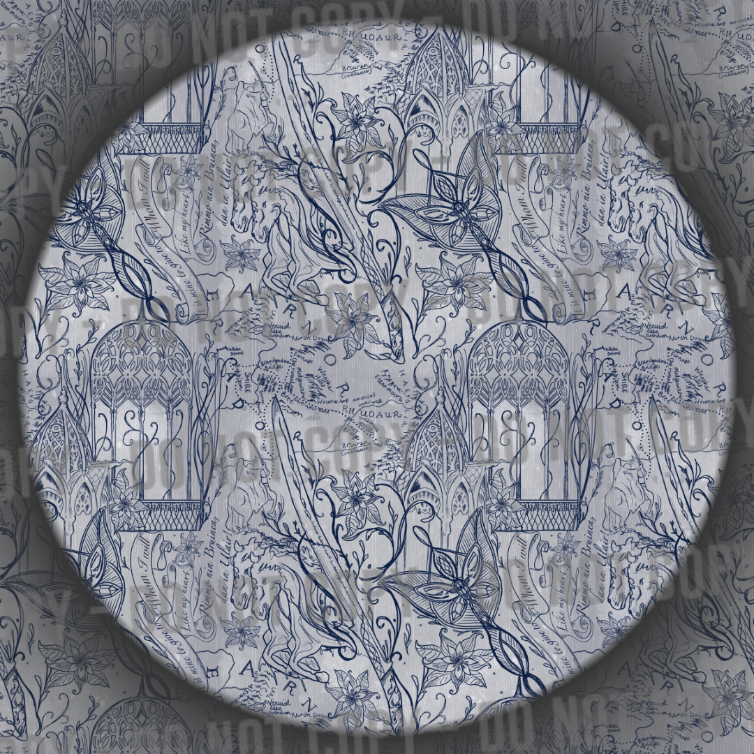 Rivendell Map - Sketch