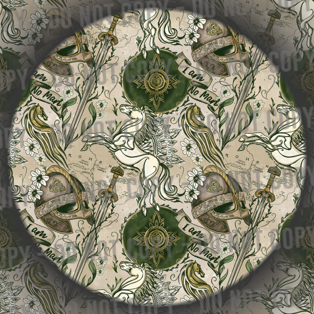 Rohan Map - Parchment