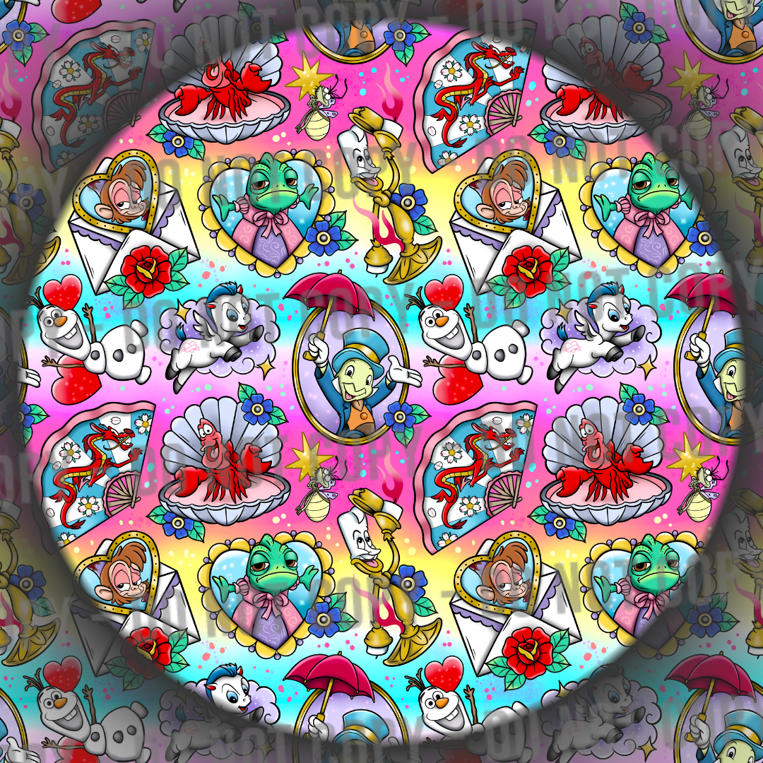 Sidekick Tattoos - Rainbow