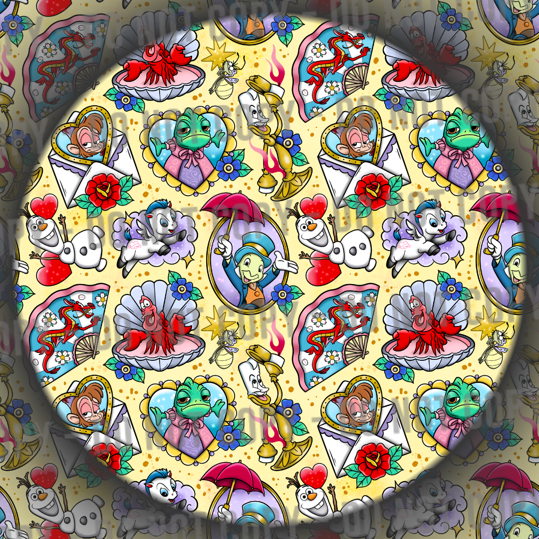 Sidekick Tattoos - Yellow