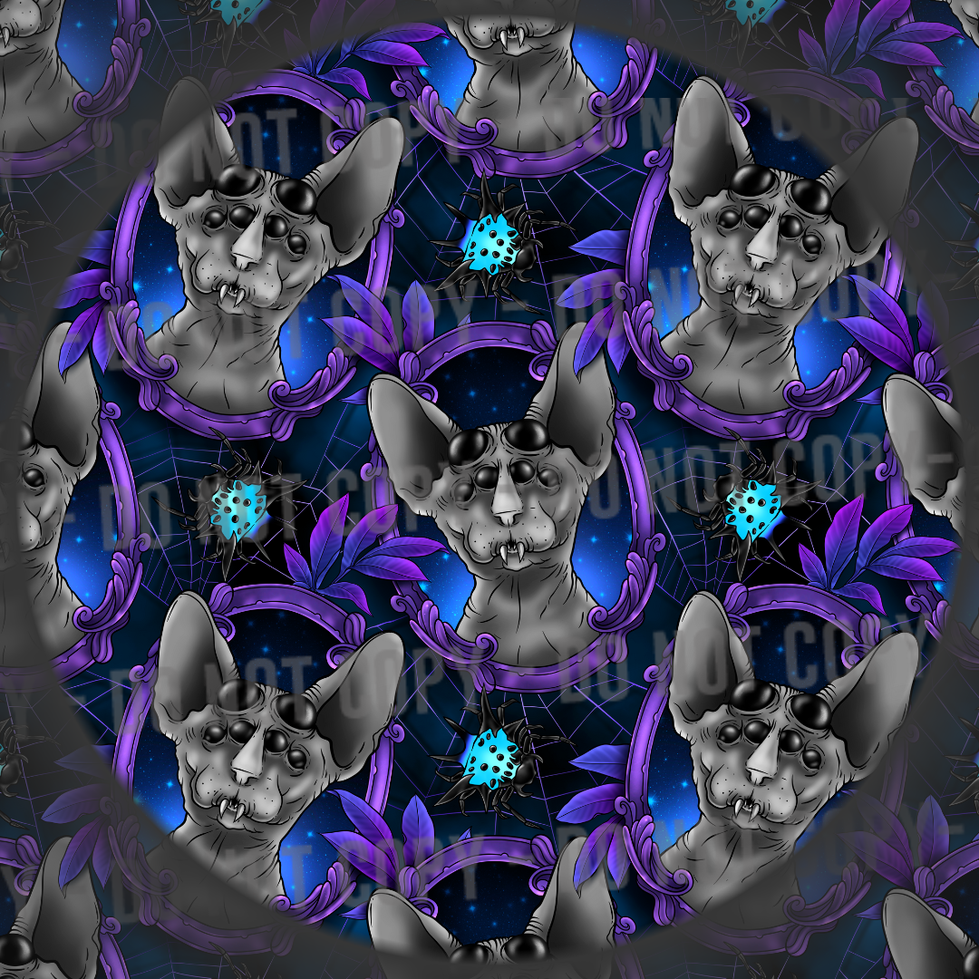 Spider Cat - Blurple