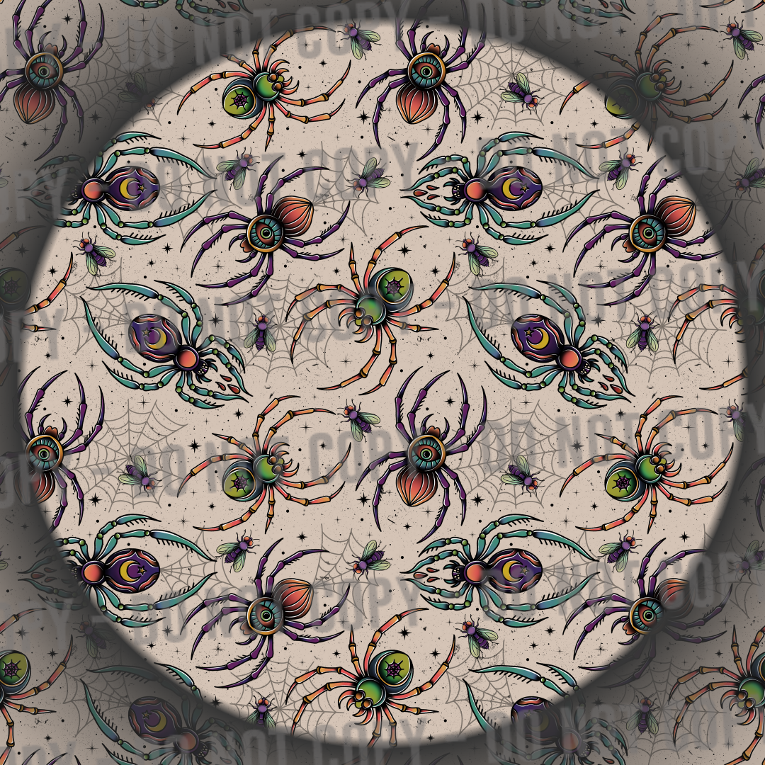 Tattoo Spiders - Nude
