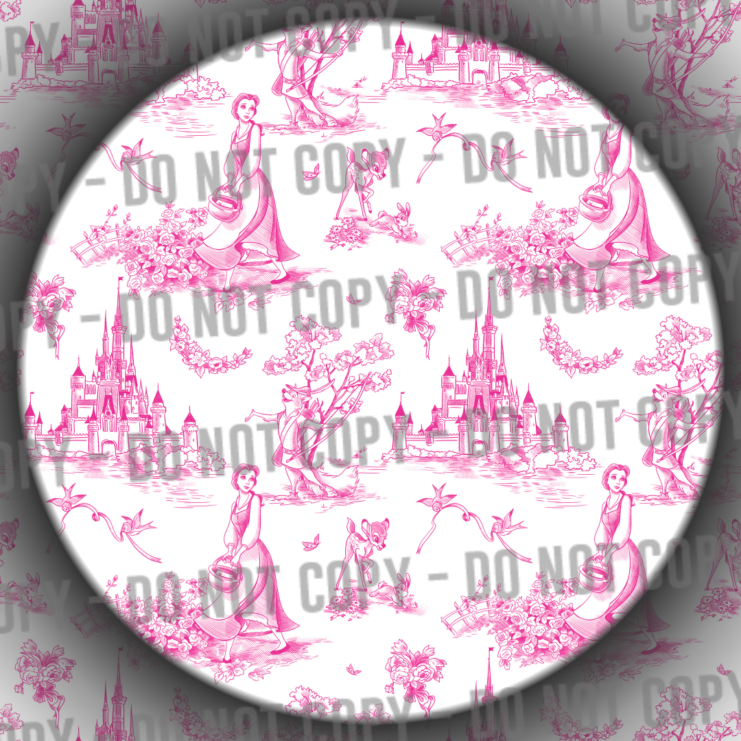 Toile Characters - Pink