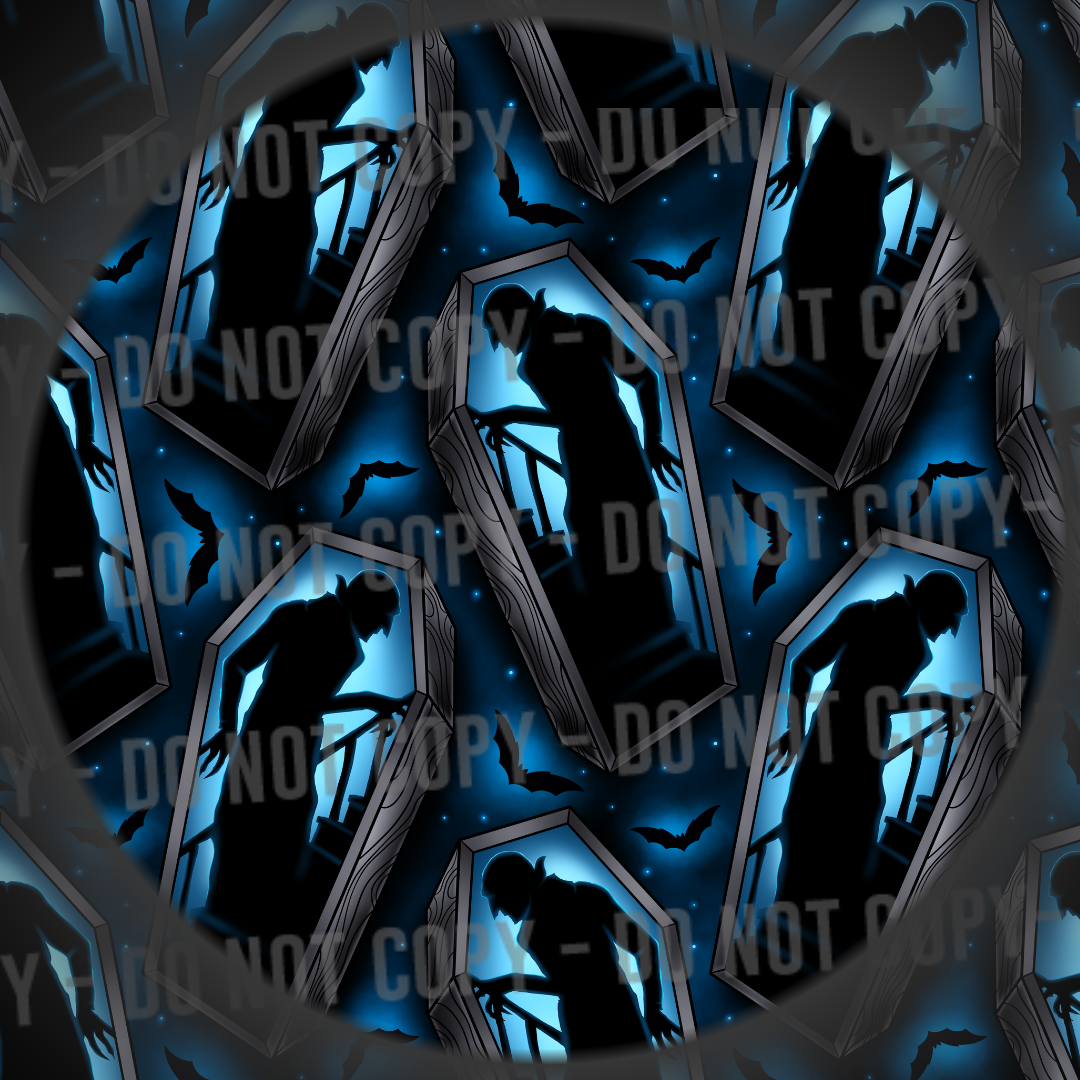 Vampire Coffin - Blue