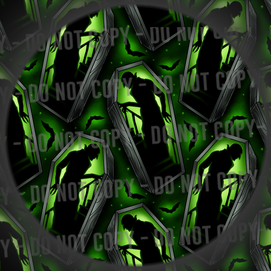Vampire Coffin - Green