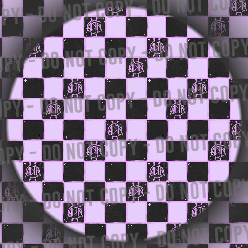 ADTR Checks - Purple & Black - 1