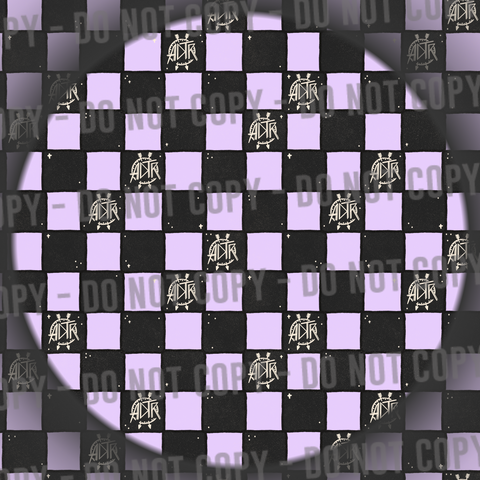 ADTR Checks - Purple & Black - 2