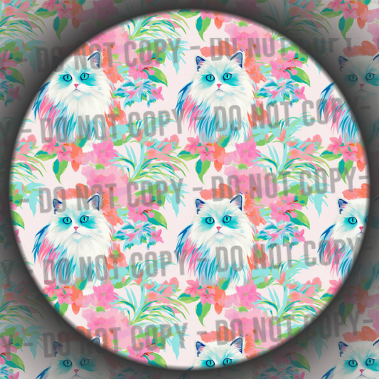 AI - Watercolour Cats - 1