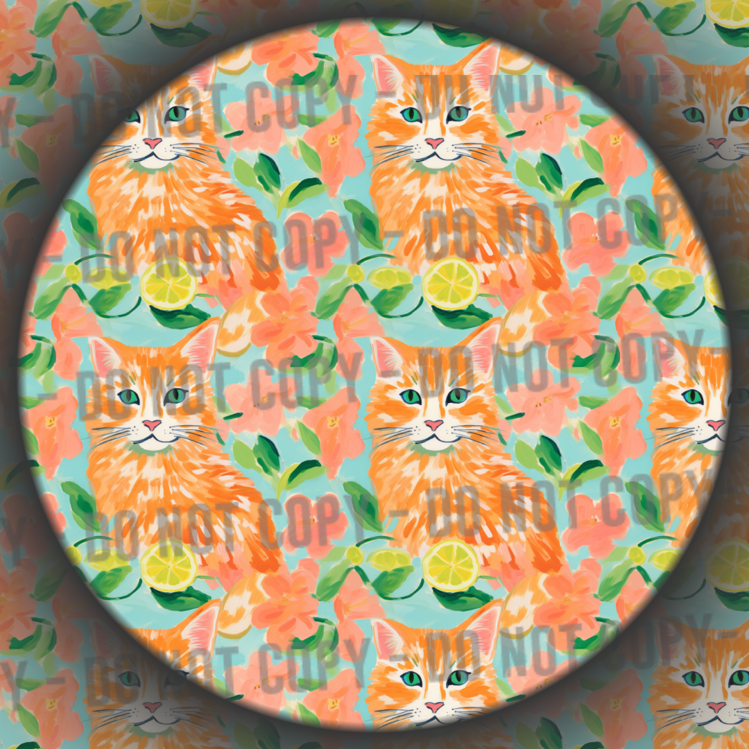 AI - Watercolour Cats - 2