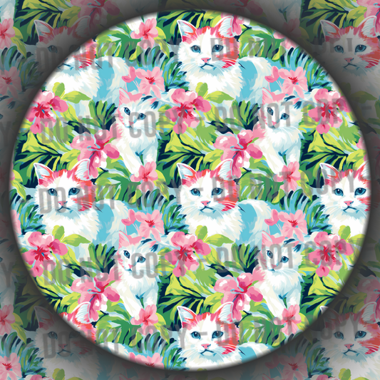 AI - Watercolour Cats - 4